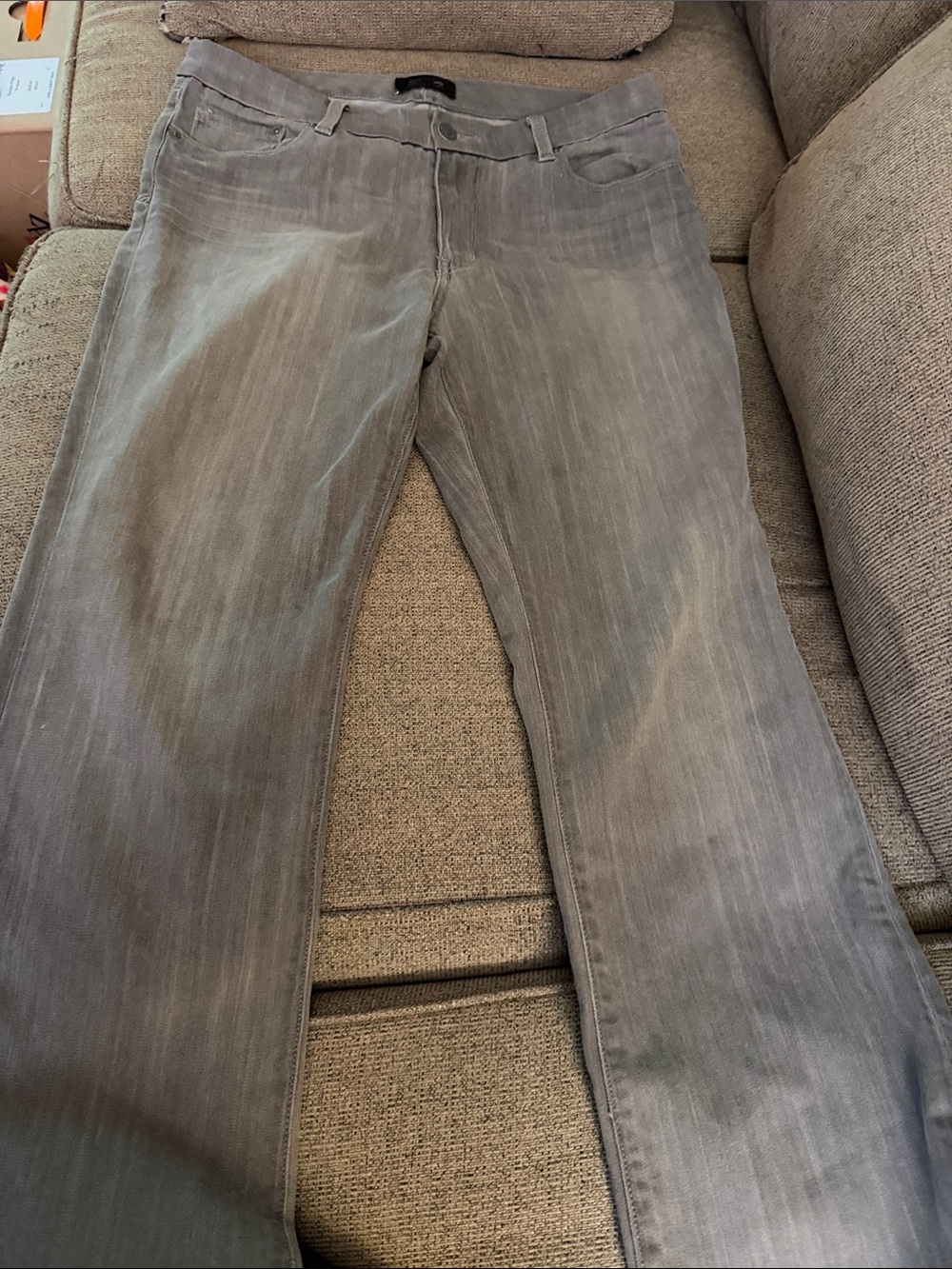 Seven7 Women’s Gray Bootcut Jeans